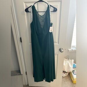 David’s Bridal Emerald Dress - read description